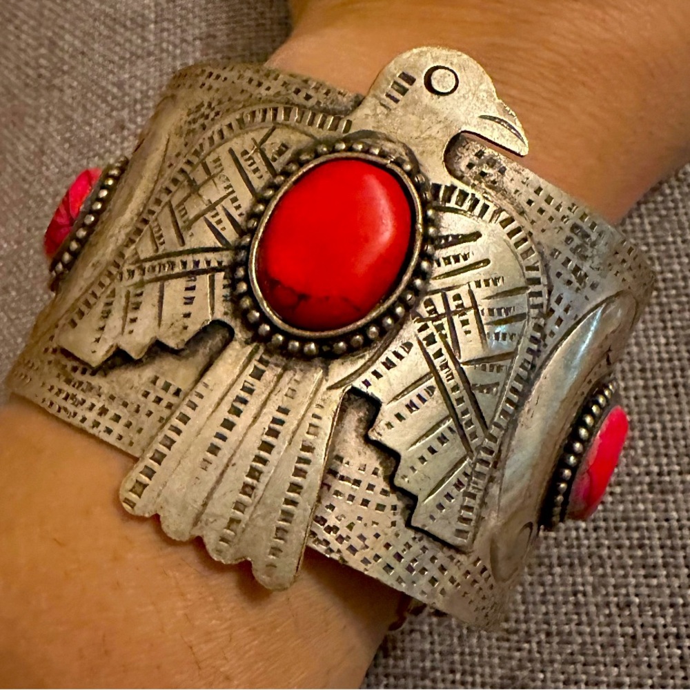 thunderbird bracelet vintage it's unisex